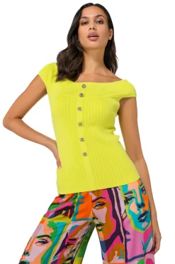 Vrouwen Caroline Biss 1242-80 / Aansluitende Geklede Top Met Stretch
