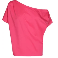 Vrouwen Caroline Biss 1668-74 / Asymmetrische Comfortabele Top In Katoen