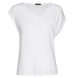 Vrouwen Caroline Biss 3972-90 / Asymmetrische Top In Linen