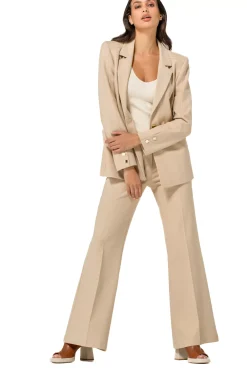 Vrouwen Caroline Biss 1532-33 / Citylook Broek, Recht Been, Normal Waist