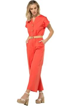 Vrouwen Caroline Biss 3567-56 / Comfortabele 7/8 Jumspsuit