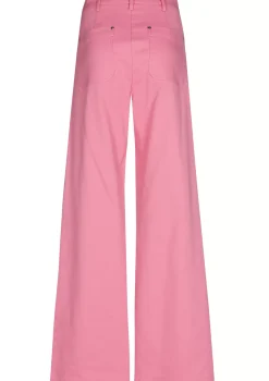 Vrouwen Caroline Biss 1579-71 / Comfortabele Broek In Katoen, Wijd Been, Normal Waist