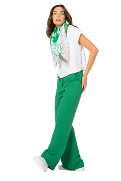 Vrouwen Caroline Biss 1523-62 / Comfortabele Citylook Broek, Recht Been, Normal Waist