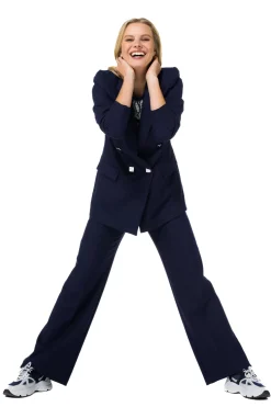Vrouwen Caroline Biss 1523-21 / Comfortabele Citylook Broek, Recht Been, Normal Waist