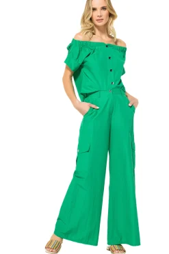 Vrouwen Caroline Biss 3654-61 / Comfortabele Off-Shoulder Top