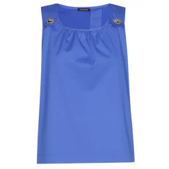 Vrouwen Caroline Biss 3673-26 / Comfortabele Top Met Rugeffect