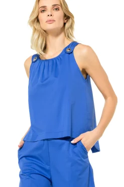 Vrouwen Caroline Biss 3673-26 / Comfortabele Top Met Rugeffect
