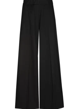 Vrouwen Caroline Biss 1569-10 / Comfortabele Wijde Broek In Katoen, Normal Waist
