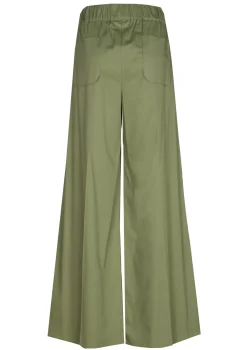 Vrouwen Caroline Biss 1569-60 / Comfortabele Wijde Broek In Katoen, Normal Waist