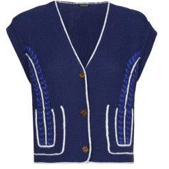 Vrouwen Caroline Biss 1287-29 / Debardeur Pull In Katoen