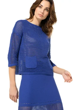 Vrouwen Caroline Biss 3213-26 / Doorzichtige Gehaakte Lange Pull
