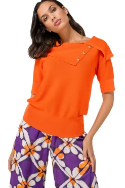 Vrouwen Caroline Biss 1245-54 / Elegante Fijn Gebreide Pull