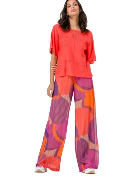 Vrouwen Caroline Biss 1249-72 / Fijn Gebreide Pull Met Bloemeffect