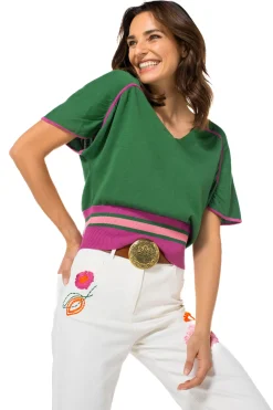 Vrouwen Caroline Biss 1251-69 / Fijn Gebreide Pull Met Mouweffect