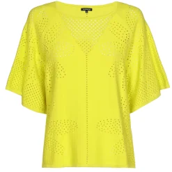 Vrouwen Caroline Biss 1249-80 / Fijn Gebreide Pull Met Bloemeffect