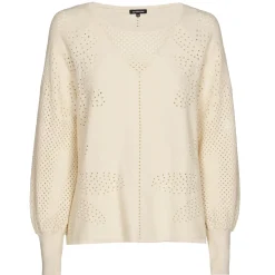 Vrouwen Caroline Biss 1250-34 / Fijn Gebreide Pull Met Bloemeffect