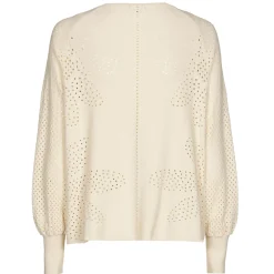 Vrouwen Caroline Biss 1250-34 / Fijn Gebreide Pull Met Bloemeffect