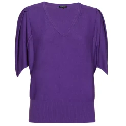 Vrouwen Caroline Biss 1247-45 / Fijn Gebreide Pull Met Mouweffect