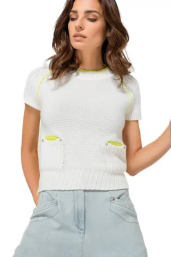 Vrouwen Caroline Biss 1218-91 / Fijn Gebreide Top 2 Styles