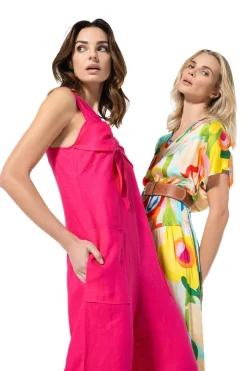 Vrouwen Caroline Biss 3166-79 / Frivole Midi Jurk