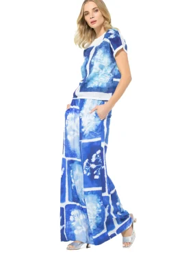 Vrouwen Caroline Biss 3203-29 / Half Doorzichtige Gebreide Pull