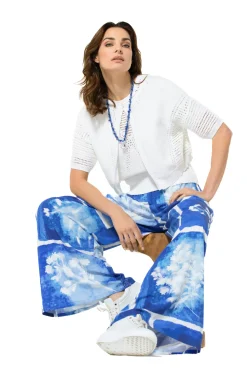 Vrouwen Caroline Biss 3212-90 / Half Doorzichtige Gebreide Pull