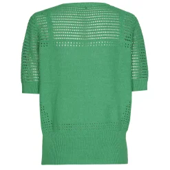 Vrouwen Caroline Biss 3212-61 / Half Doorzichtige Gebreide Pull