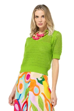 Vrouwen Caroline Biss 3205-60 / Half Doorzichtige Pull