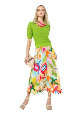 Vrouwen Caroline Biss 3205-60 / Half Doorzichtige Pull