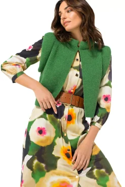 Vrouwen Caroline Biss 1265-62 / Korte Warme Cosy Bolero