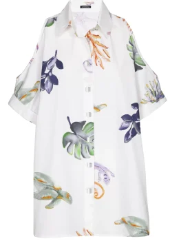 Vrouwen Caroline Biss 3682-69 / Lange Chemise Met Schoudereffect
