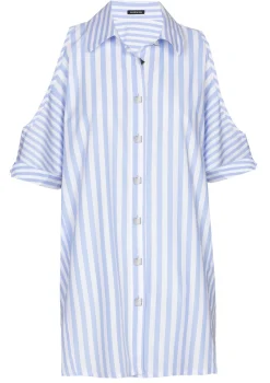 Vrouwen Caroline Biss 3678-24 / Lange Chemise Met Schoudereffect
