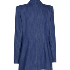 Vrouwen Caroline Biss 1816-24 / Licht Aansluitende Lange Soepele Jeansblazer