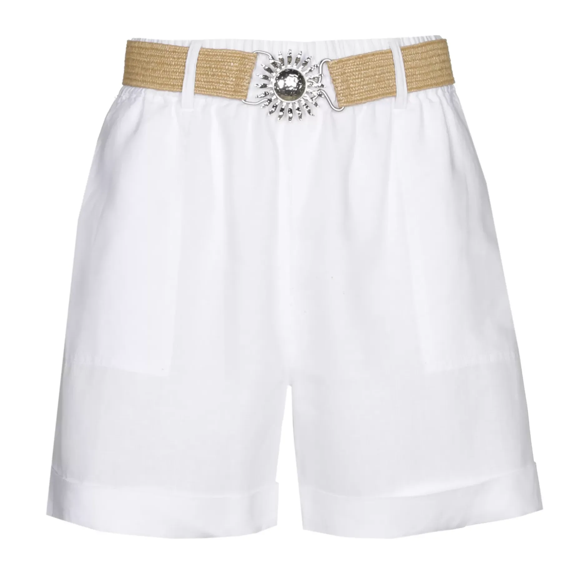 Vrouwen Caroline Biss 3568-90 / Linnen Short, Normal Waist