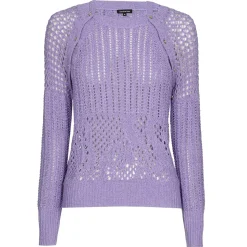 Vrouwen Caroline Biss 1232-46 / Los Gebreide Pull Met Afneembare Mouwen