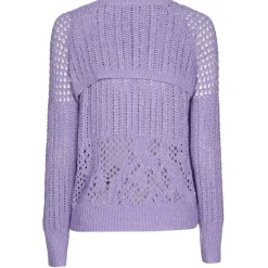 Vrouwen Caroline Biss 1232-46 / Los Gebreide Pull Met Afneembare Mouwen