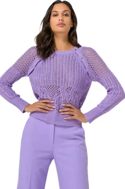 Vrouwen Caroline Biss 1232-46 / Los Gebreide Pull Met Afneembare Mouwen