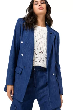 Vrouwen Caroline Biss 1232-91 / Los Gebreide Pull Met Afneembare Mouwen