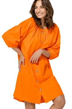 Vrouwen Caroline Biss 1168-54 / Losvallende Jurk Met Stretch