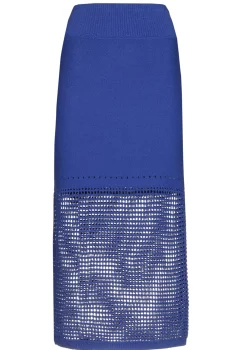 Vrouwen Caroline Biss 3714-26 / Midi Rok In Breigoed
