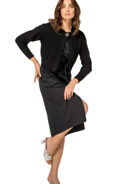 Vrouwen Caroline Biss 1169-10 / Rechtvallende Jurk In Stretch