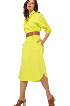 Vrouwen Caroline Biss 1177-80 / Rechtvallende Jurk In Stretch