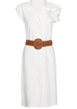 Vrouwen Caroline Biss 1113-91 / Rechtvallende Jurk Met Stretch