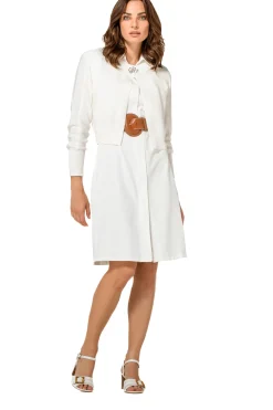 Vrouwen Caroline Biss 1113-91 / Rechtvallende Jurk Met Stretch