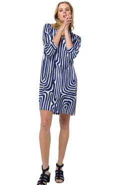 Vrouwen Caroline Biss 1134-29 / Rechtvallende Jurk Met Stretch
