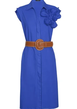 Vrouwen Caroline Biss 1113-27 / Rechtvallende Jurk Met Stretch