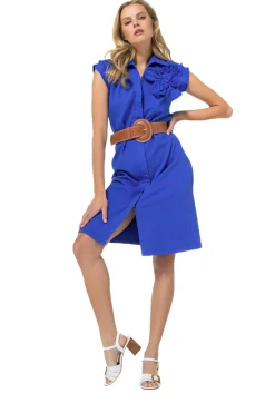 Vrouwen Caroline Biss 1113-27 / Rechtvallende Jurk Met Stretch