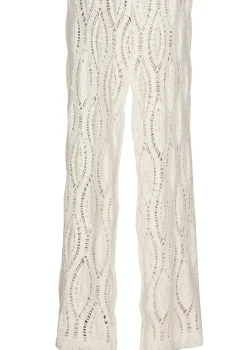 Vrouwen Caroline Biss 1140-34 / Rechtvallende Midi Jurk In Crochet