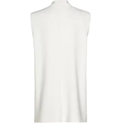 Vrouwen Caroline Biss 1830-91 / Rechtvallende Mouwloze Blazer Met Schoudereffect