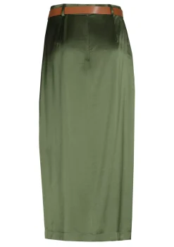 Vrouwen Caroline Biss 1767-61 / Rechtvallende Shiny Midi Rok